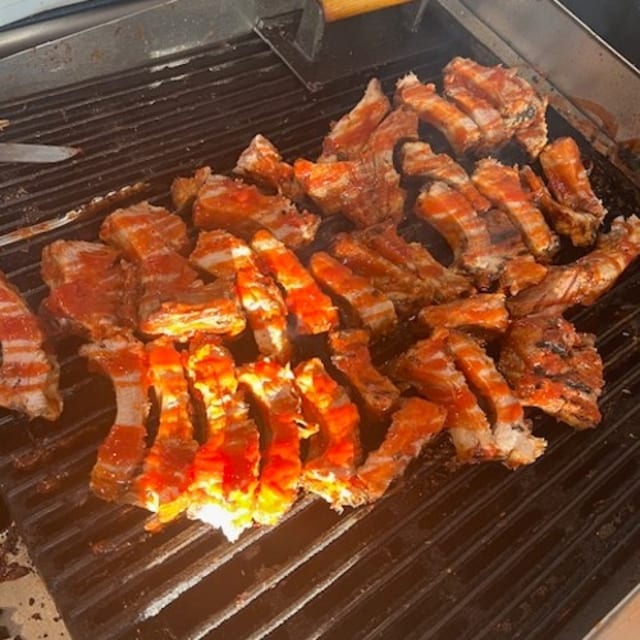 BBQ Baby Back Ribs Rack.