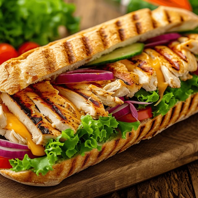 Grilled Chicken Tenders.