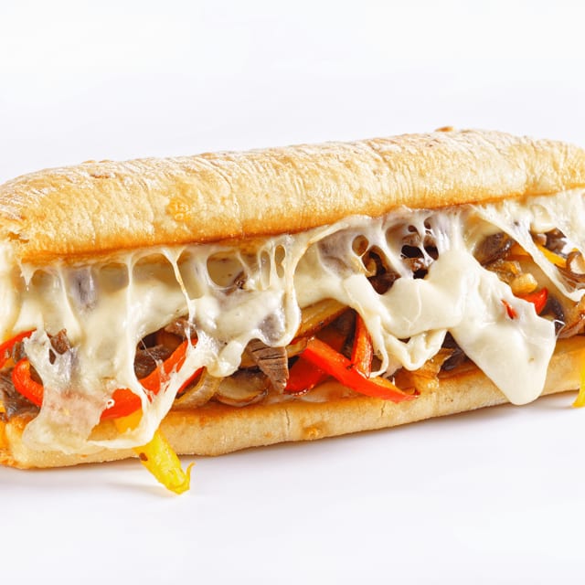 3. Lettuce, Tomatoes, Mayo, Steak & Onions Sandwich.