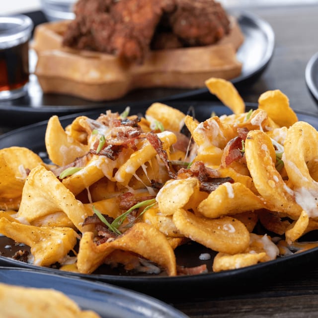 Bacon Cheese Fries.